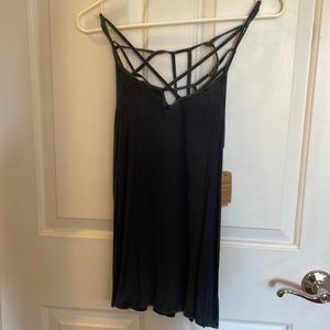 NWT steel blue strapped tank.